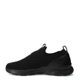 Championes urbanos Umbro modelo Glide, color negro, de diseño slip-on confeccionados en tejido de punto transpirable con suela de goma flexible.