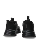 Championes de seguridad unisex color negro, con diseño acordonado, puntera reforzada y suela de goma con relieve antideslizante.