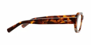 Lentes blueblocker con armazón geométrico de carey. Cuenta con protección contra luz azul y UV400, lentes TAC polarizadas y diseño moderno.