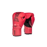 Guantes de boxeo Everlast Elite 2 de 16 oz color rojo con detalles en negro y logo de la marca en negro.