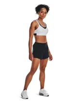 Short deportivo negro para mujer, de tejido ligero y transpirable.