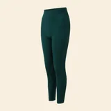 Legging deportivo de tiro alto en tejido de punto canalé, con diseño sin costuras y ajuste ceñido.