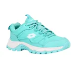 Championes Lotto color celeste con detalles en blanco, ideales para hockey.