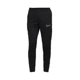 Pantalón deportivo negro de corte ajustado, con tecnología Dri-FIT y paneles de malla en los laterales. Logo de Nike bordado en blanco.