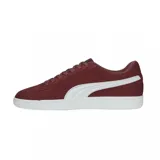 Championes urbanos Puma modelo Smash 3.0, color negro con la icónica franja lateral en blanco y suela de goma blanca.