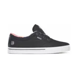 Championes Etnies Jameson 2 Eco, color negro con suela blanca.