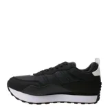 Championes Topper Temple negros con detalles en blanco y gris.