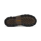 Botas de trekking Columbia Transverse Hike, color marrón con suela beige y negra. Confeccionadas en piel y malla, cuentan con tecnología impermeable y transpirable Omni-Tech™, entresuela amortiguadora TechLite™ y suela de tracción Omni-Grip™.