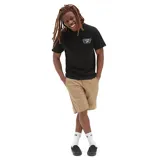 Bermuda de gabardina Vans, modelo Authentic Chino, con corte relajado, bolsillos laterales y traseros con botón.