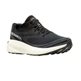 Championes de running Merrell Morphlite, color negro con suela blanca.