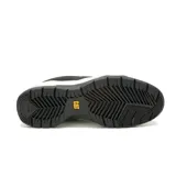 Sneakers Caterpillar modelo Watchful de color negro y blanco, con detalles en tono rosado en la lengüeta y el logotipo de la marca. Confeccionados con capellada de cuero, forro de nylon y suela de goma.