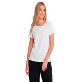 Remera de manga corta color celeste claro, con cuello redondo y logo de la marca CAT estampado en el pecho. Cuenta con una pequeña etiqueta distintiva en el dobladillo inferior.