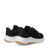 Championes deportivos Under Armour modelo Aurora 3, color negro con entresuela blanca y suela de goma color caramelo. Presenta diseño de malla transpirable y logo de la marca en el lateral.