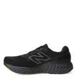 Championes New Balance Evoz V4 para hombre, color negro con suela color caramelo.