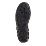 Zapatos slip on Merrell modelo Jungle Moc de color marrón, confeccionados en gamuza con bandas elásticas laterales y suela de goma con tecnología Air Cushion en el talón.