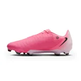 Championes de fútbol Nike modelo Phantom GX II Academy FG, color azul con logo Swoosh en blanco. Diseño con cordones y suela con tapones para terreno firme.