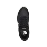 Championes de running Under Armour modelo Charged Rogue 2.5, color negro con entresuela blanca. Presentan parte superior de malla transpirable, logo de la marca en el lateral y refuerzo en el talón para mayor estabilidad.