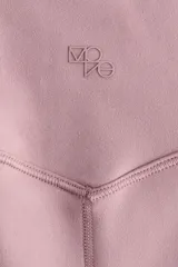 Leggings deportivas de tiro alto con diseño acampanado, confeccionadas en tejido funcional suave con tecnología de absorción de sudor y cintura ancha plegable.