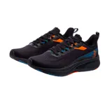 Championes de running 361 Protective Running, color gris con detalles en azul y amarillo. Cuentan con tecnología RAIN AWAY que los mantiene secos y cómodos, entresuela con tecnología QUIKFOAM para absorción de impactos y suela exterior de caucho antideslizante.