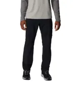 Pantalón cargo Columbia Silver Ridge Utility de color negro, confeccionado con tecnología Omni-Shade y Omni-Wick, de corte recto y múltiples bolsillos.