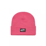 Gorro de lana Vans color rosa con logo Skate Classics en el frente.