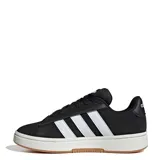 Championes urbanos Adidas Grand Court Alpha, color negro con las tres tiras blancas, confeccionados en material sintético con suela de goma.