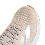 Championes de running Adidas Duramo SL 2 color beige con detalles plateados.