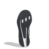 Championes de running Adidas modelo Duramo SL 2, color azul marino con detalles en gris plateado. Presentan capellada de malla transpirable, mediasuela con tecnología LIGHTMOTION para amortiguación y suela de goma Adiwear para mayor tracción.
