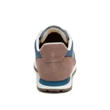 Championes Caterpillar modelo Ventura Vintage, color marrón y azul, con cordones blancos y suela de goma.