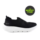Championes deportivos American Sport Hardy, color gris con detalles en rosa y suela blanca.