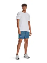Remera deportiva Under Armour de manga corta, confeccionada en tejido de punto suave con zonas de ventilación de malla estratégicamente ubicadas. Presenta una construcción prácticamente sin costuras para evitar rozaduras y tecnología que absorbe el sudor y permite un secado rápido.