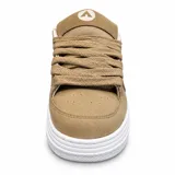 Zapatillas Airwalk modelo Cameo en color tostado, con diseño urbano de corte bajo, suela blanca y detalles en el lateral y cordones.