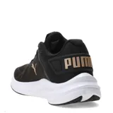 Championes de running Puma Skyrocket Lite 2 Alt para mujer, en color beige con entresuela blanca y detalles en marrón y dorado. Confeccionados en material textil transpirable, incorporan amortiguación PUMALITE, plantilla SOFTFOAM+ y sistema de ajuste FIT PLUS.
