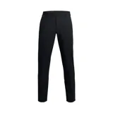 Pantalón de golf Under Armour modelo Drive Tapered, de corte cónico, confeccionado en tejido de sarga elástica con tecnología repelente al agua. Presenta diseño de frente plano con cuatro bolsillos y cintura elástica con banda de sujeción interna.