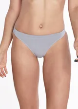 Bombacha vedetina de microfibra sin costuras con refuerzo interior de algodón.