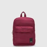 Mochila Bubba de la colección Originals, color bordó, con diseño acolchado y acabado mate. Cuenta con un compartimento principal espacioso, bolsillo frontal con cierre y correas acolchadas para mayor comodidad.