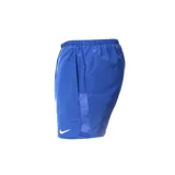 Short deportivo Nike Laser V color azul con logo blanco en la pierna izquierda.