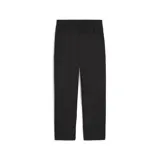 Pantalón cargo Puma de corte relajado, color negro, con bolsillos laterales tipo cargo y logo de la marca en la parte superior.