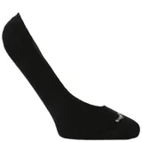 Media invisible color negro de corte bajo, ideal para usar con zapatillas o zapatos sin que se noten.
