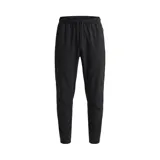 Pantalón deportivo Nike Unlimited de color negro, con cintura elástica ajustable mediante cordón, bolsillos laterales y diseño entallado hacia los tobillos.