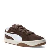 Championes Puma Park Lifestyle Easy Sd, color marrón con detalles en blanco. Confeccionados en gamuza, cuentan con cordones anchos, suela de goma y el logo de la marca en el lateral.