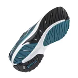 Championes deportivos Joma modelo Running Active Men 2630, en tonos azul y gris con suela blanca y negra. Diseñados para running y entrenamiento, con capellada de malla transpirable y entresuela de phylon amortiguadora.