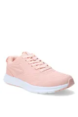 Championes deportivos Topper modelo Boro III, color blanco con detalles en lila y perforaciones laterales para mayor transpirabilidad.