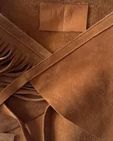 Culerito de descarne vacuno con diseño de flecos, marca Lucy in the Sky.