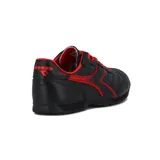 Championes de fútbol sala Diadora Goal ID, color negro con detalles en rojo, confeccionados en cuero sintético.
