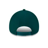 Gorra New Era 9Forty A-Frame de los Oakland Athletics, color verde con logo del equipo bordado en blanco. Diseño de cinco paneles con visera curva y cierre ajustable snapback.