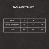 Calza de corte oxford con cintura cruzada en V, confeccionada en tela técnica elástica de alta calidad.