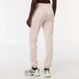 Pantalón de jogging rosa con cintura elástica con cordón ajustable y tobillos ajustados.
