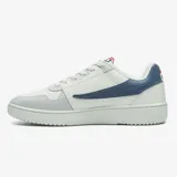 Championes Fila Acd Classic, color blanco con detalles en azul marino y rojo.