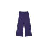 Pantalón de jogging Eme Studios Chali Sodalite, color azul, de corte recto con cintura elástica, bolsillos laterales con cierre y líneas reflectantes en los laterales. Presenta detalle de logo estampado en la pierna.